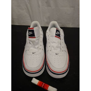 Nike Air Force 1 LV8 1 GS White Obsidian Red Size 6.5Y Size 8 Wms AF1 CW0984-100